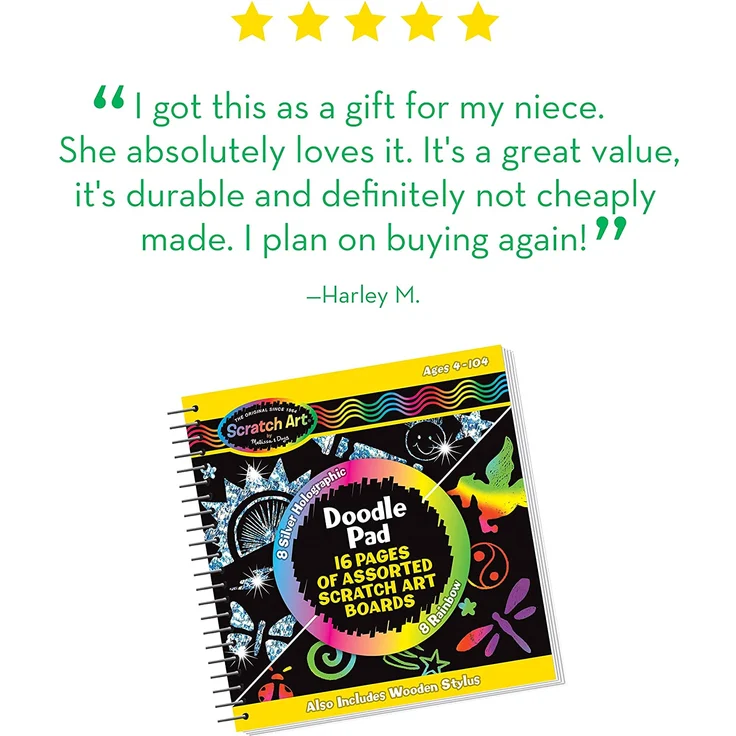 Melissa & Doug Scratch Art Doodle - Preisvergleich – Bild 5
