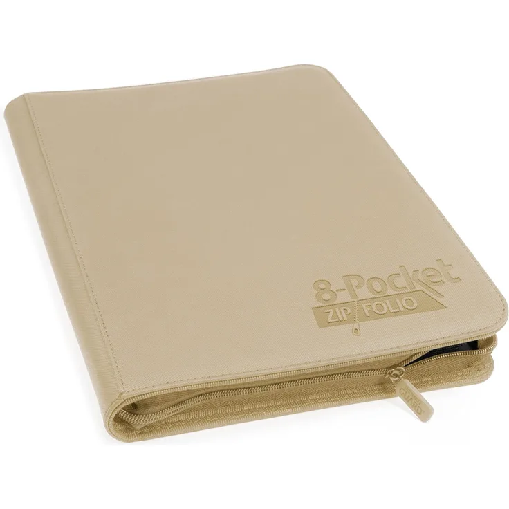 Ultimate Guard UGD010437 - 8-Pocket Zip Folio Xeno Skin, Sand - Preisvergleich