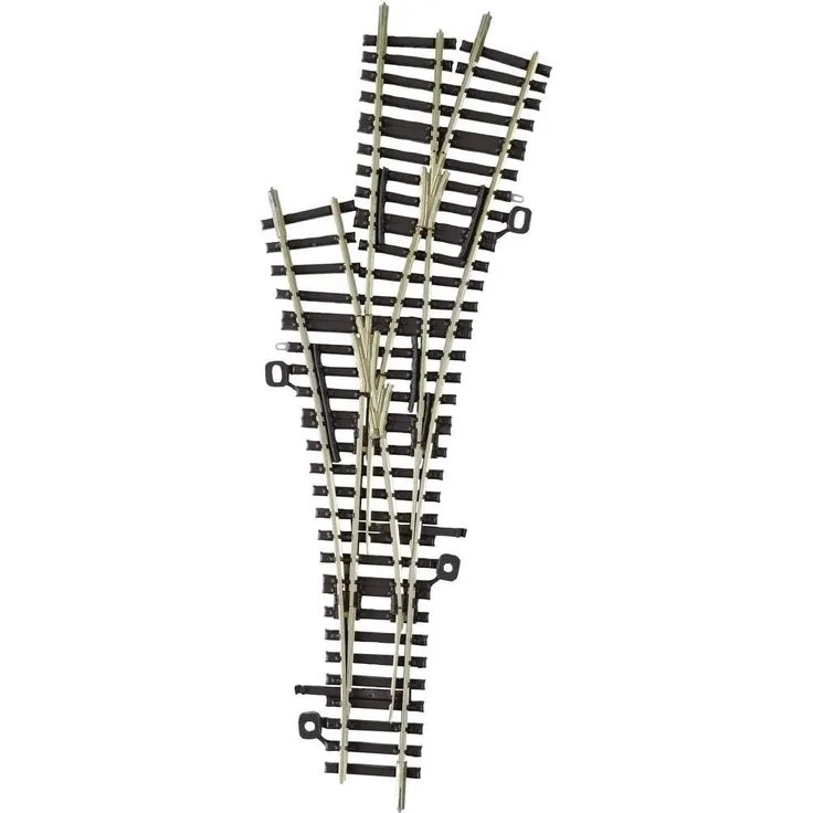 83230 TT Tillig Gleis (ohne Bettung) Dreiwegweiche 166 mm 15 ° 353 mm