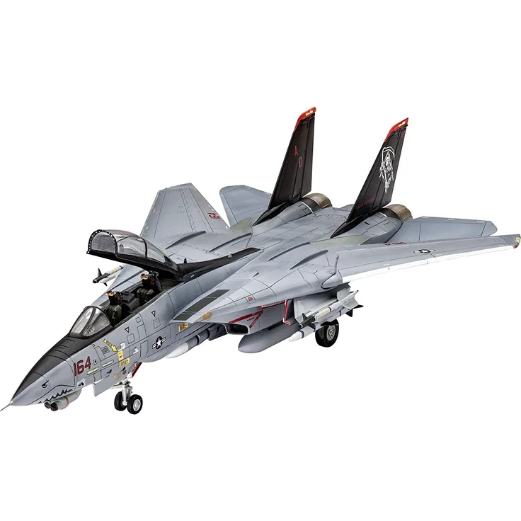 Revell Modellbausatz Flugzeug 1:72 - Grumman F-14D Super Tomcat im Maßstab 1:72, Level 3, originalgetreue Nachbildung mit vielen Details, 03960 – Bild 3