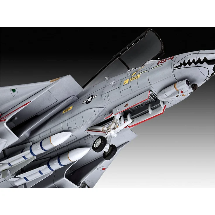 Revell Modellbausatz Flugzeug 1:72 - Grumman F-14D Super Tomcat im Maßstab 1:72, Level 3, originalgetreue Nachbildung mit vielen Details, 03960 – Bild 6