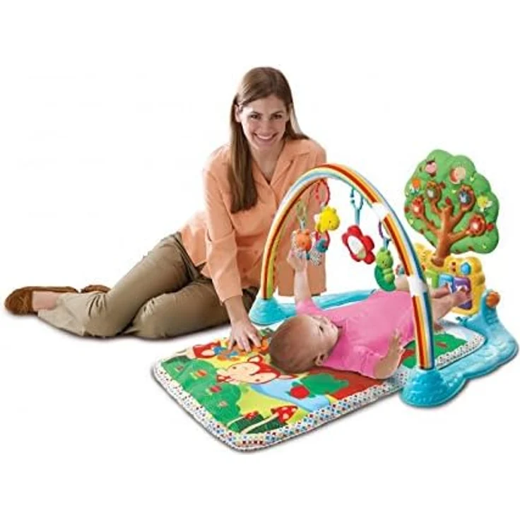 VTech 80-190604 Musik-Spieldecke, Babydecke, Spielbogen – Bild 4