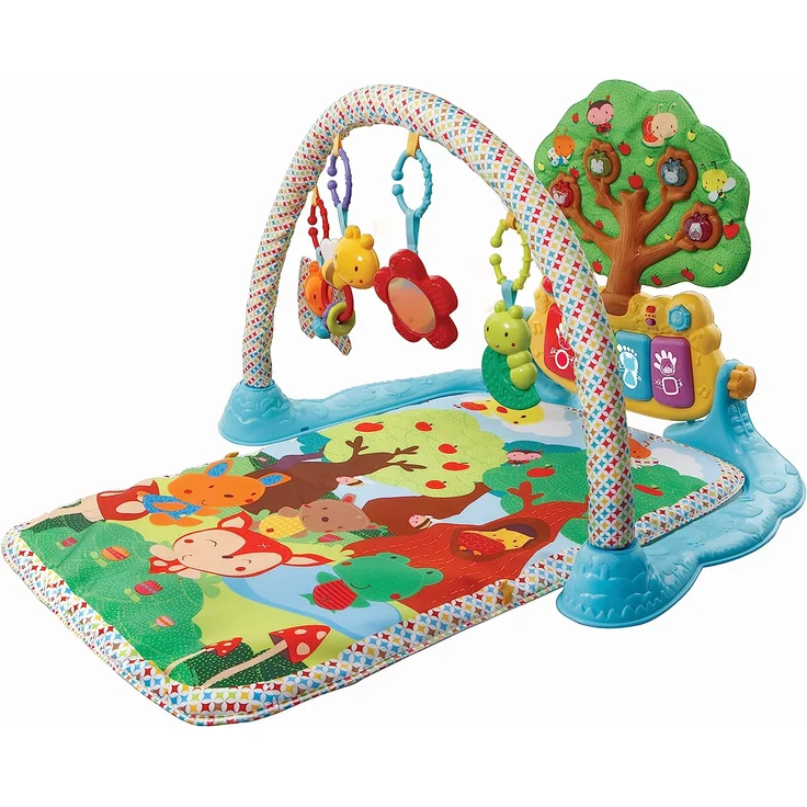 VTech 80-190604 Musik-Spieldecke, Babydecke, Spielbogen – Bild 1