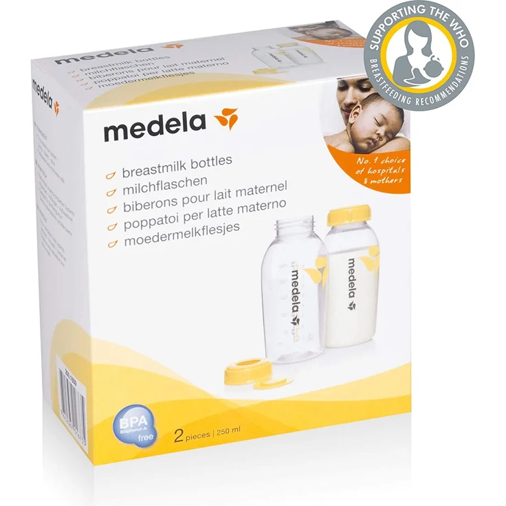 Medela Babyflaschen Set, 250 ml, 2 Stück – Bild 12