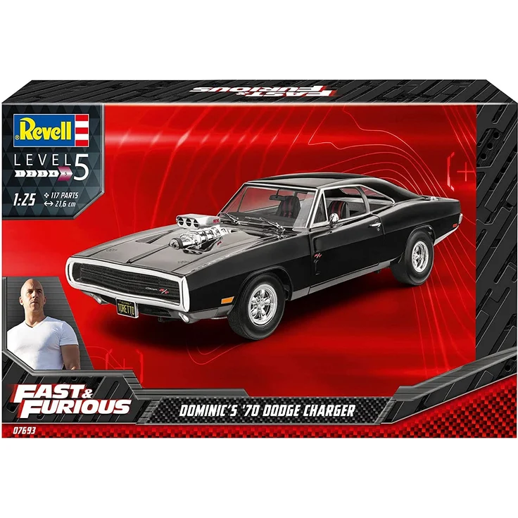 Revell Fast & Furious - Dominics 1970 Dodge Charger – Bild 2
