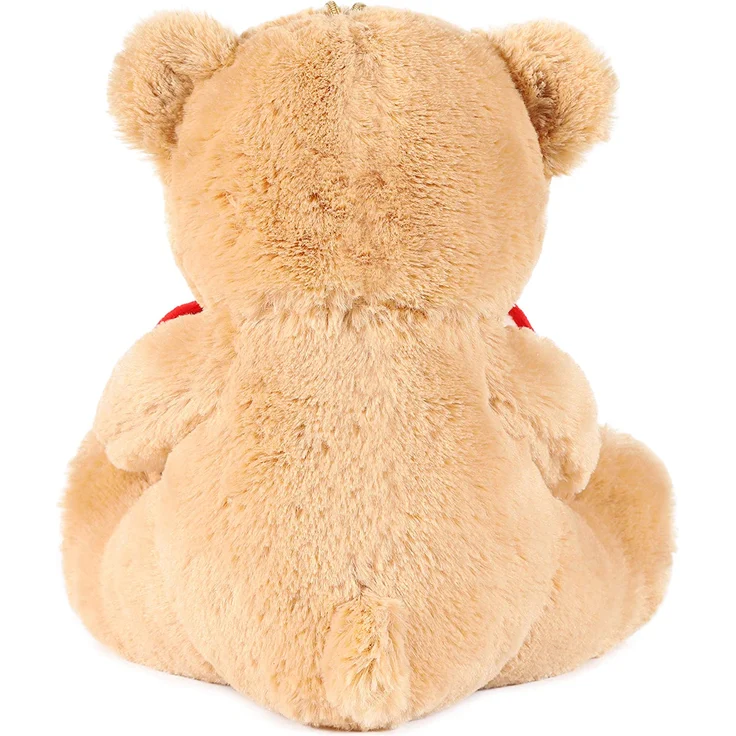 Teddy Kuscheltier mit Herz - Ich liebe Dich - Teddybär in Hellbraun – Bild 3