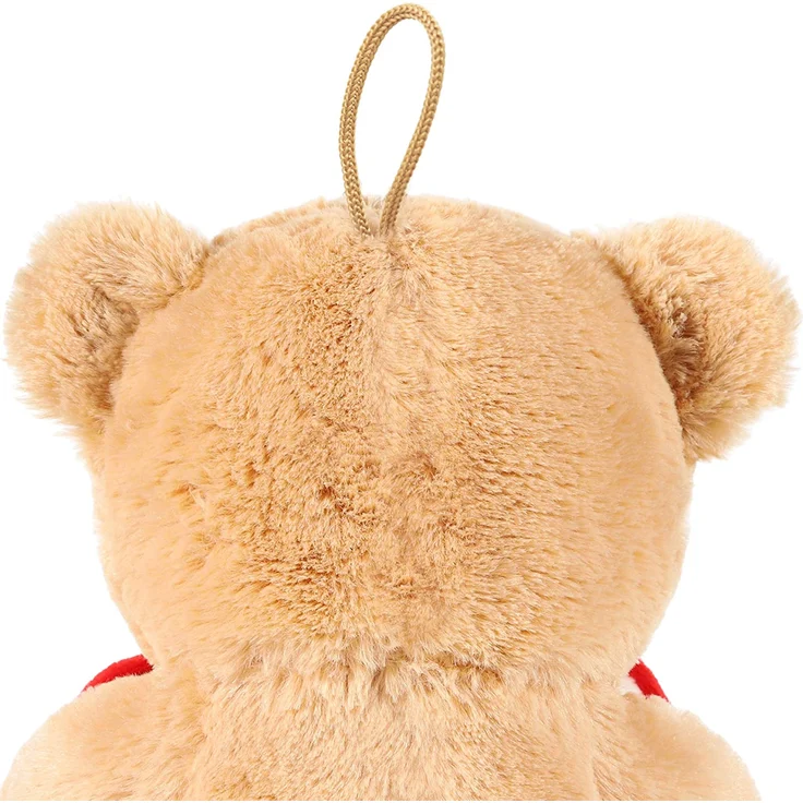 Teddy Kuscheltier mit Herz - Ich liebe Dich - Teddybär in Hellbraun – Bild 6