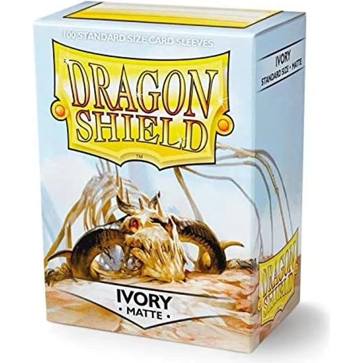 Dragon Shield 11017 Standard Sleeves Kartenhhüllen, Matte Ivory – Bild 5