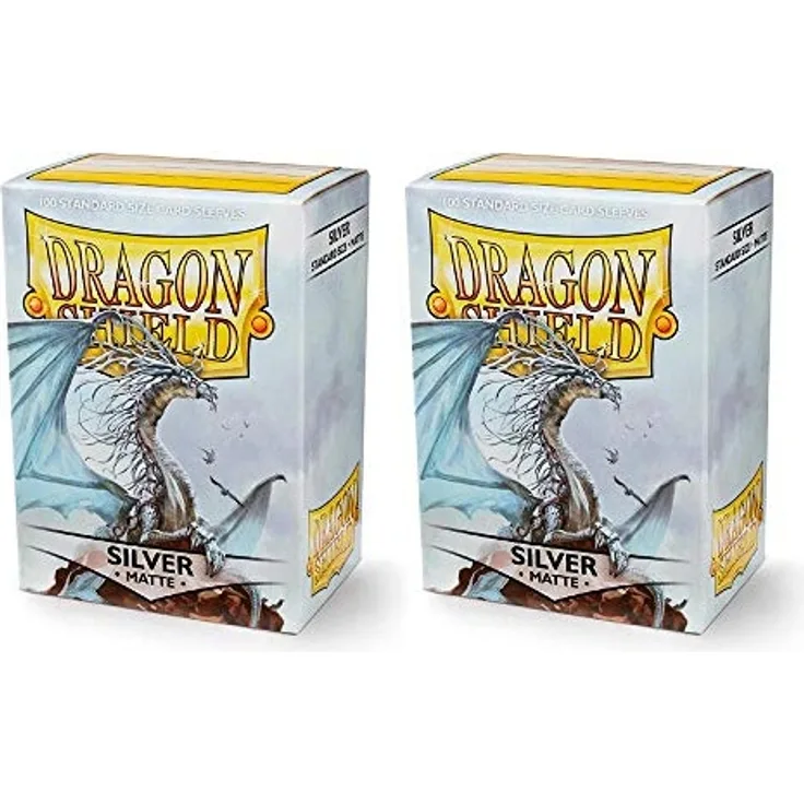 Dragon Shield 11017 Standard Sleeves Kartenhhüllen, Matte Ivory