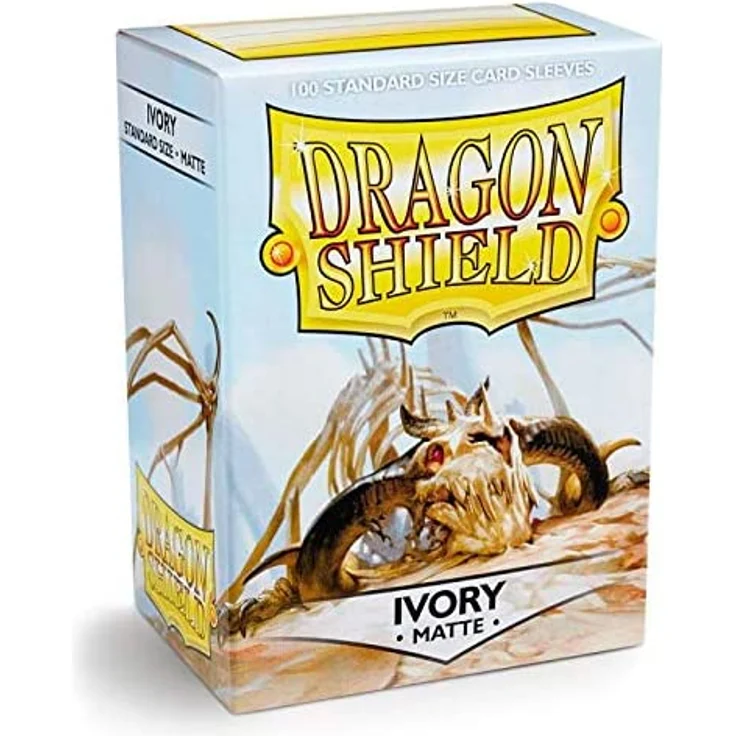Dragon Shield 11017 Standard Sleeves Kartenhhüllen, Matte Ivory – Bild 6