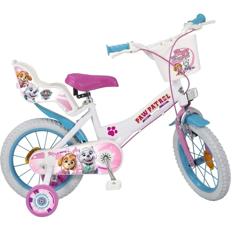 KINDERFAHRRAD 14 TOIMSA TOI1481 PAW PATROL WEISS