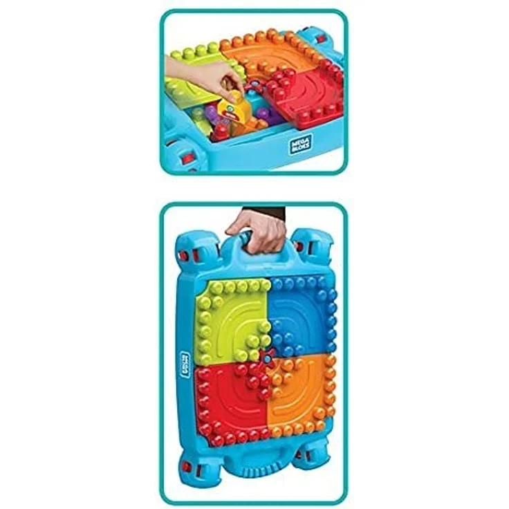 Mattel Mega Bloks FGV05 - Bau und Spieltisch, 30 Teile – Bild 12