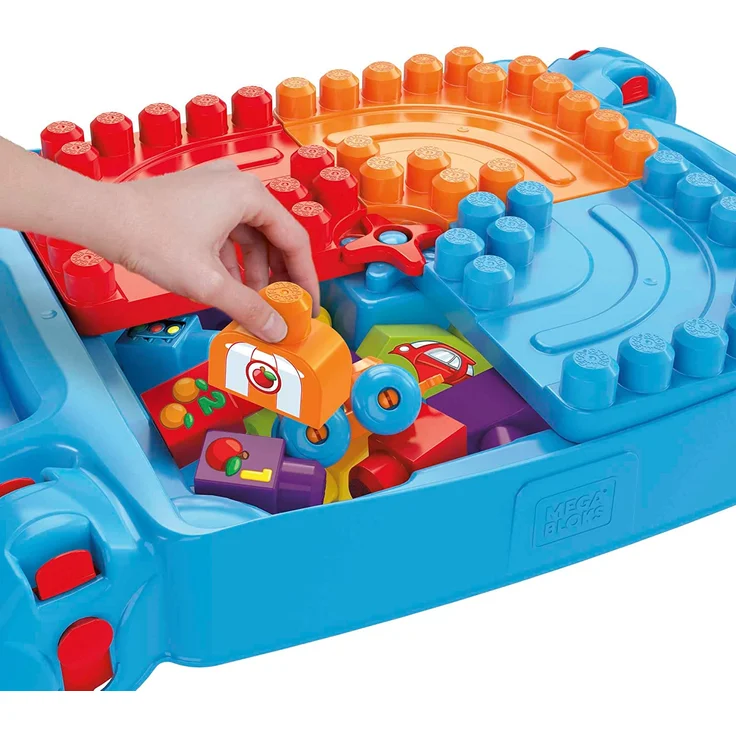 Mattel Mega Bloks FGV05 - Bau und Spieltisch, 30 Teile – Bild 8