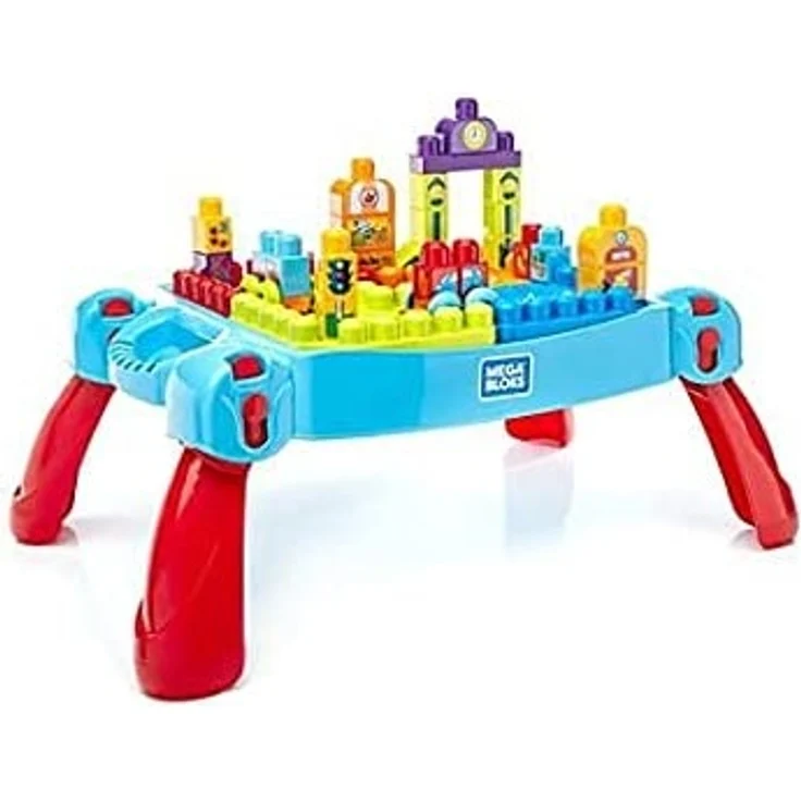 Mattel Mega Bloks FGV05 - Bau und Spieltisch, 30 Teile – Bild 16