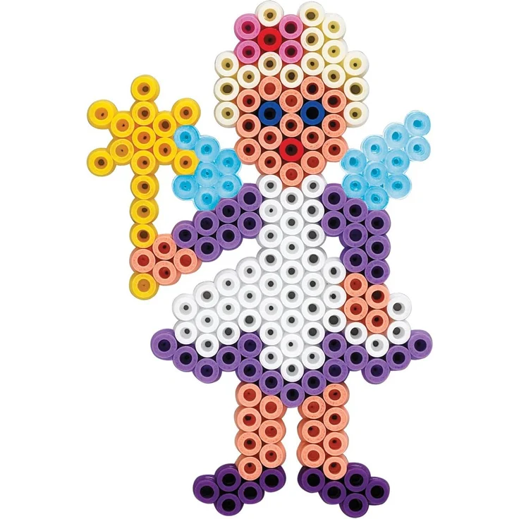 Hama 3138 - Geschenkpackung Zauberhafte Pferde, ca. 4000 Bügelperlen, 2 Stiftplatten und Zubehör - Preisvergleich – Bild 3