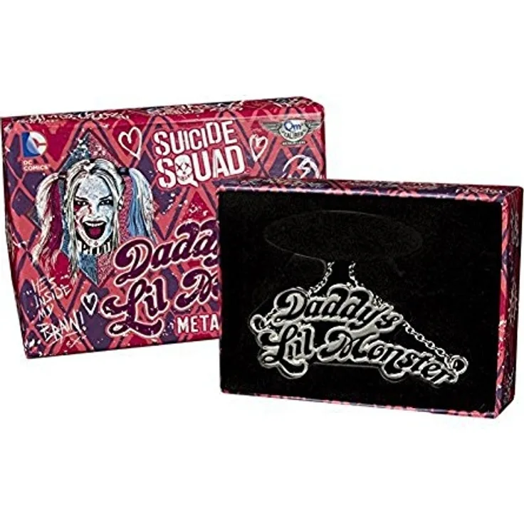 Suicide Squad Halskette & Anhänger Daddy's Little Monster