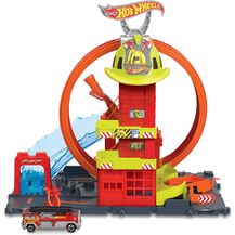 Image for Hot Wheels City Super Fire Station Feuerwache 4 Jahr(e)