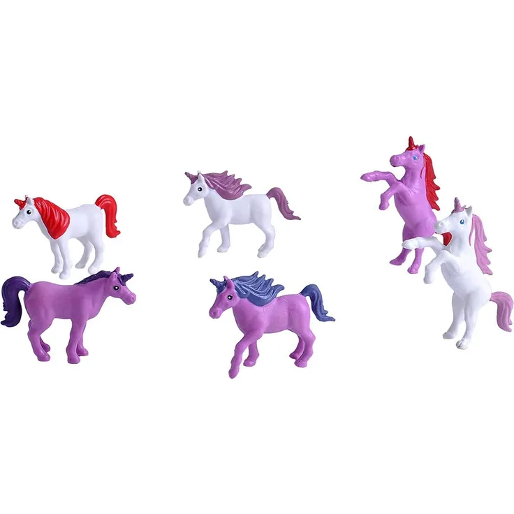 Spielset Einhorn Mädchen 6-teilig