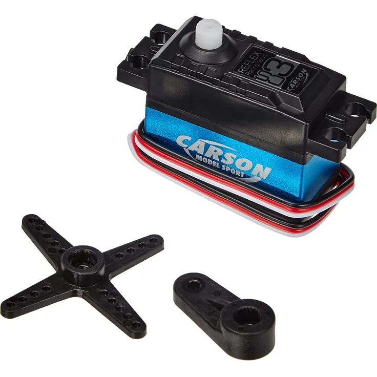 Carson 500502015 500502015-CS-3 Servo 3KG/JR, Zubehör für ferngesteuerte Autos, Modellbau, Hobby