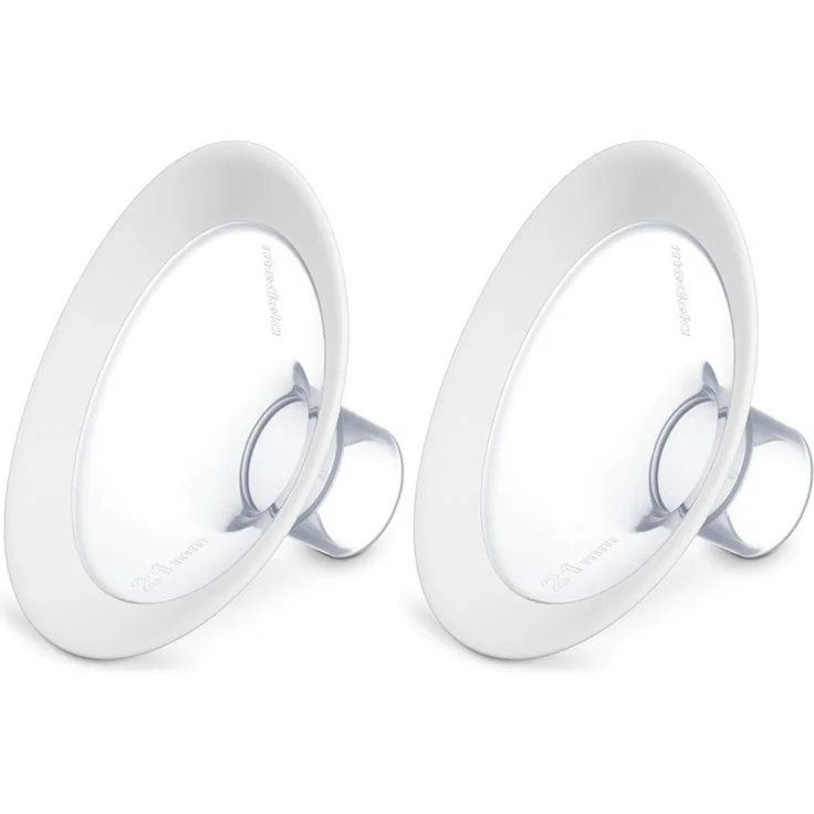 Medela PersonalFit Flex Brusthauben, innovative Flex Technologie für mehr Milch und Komfort, 2 Stück, Gr. L, 27mm – Bild 1