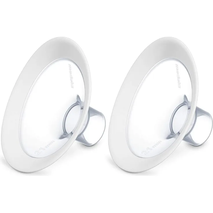 Medela PersonalFit Flex Brusthauben, innovative Flex Technologie für mehr Milch und Komfort, 2 Stück, Gr. L, 27mm