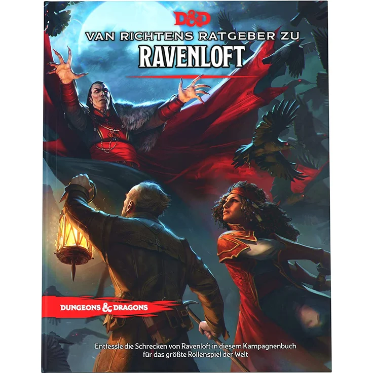 WOCD1006 - Dungeons & Dragons: Van Richtens Ratgeber zu Ravenloft, Rollenspiel (DE-Ausgabe) – Bild 1
