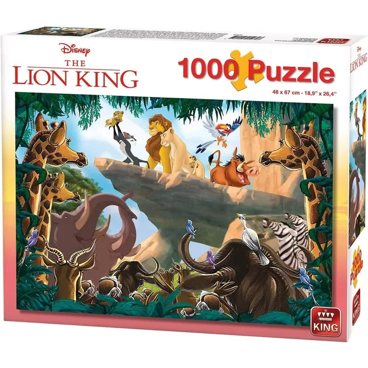 puzzle DisneyDer Löwe King1000 Teile