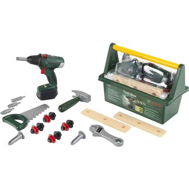 Theo Klein BOSCH Toolbox mit Akkuschrauber - Preisvergleich – Bild 1