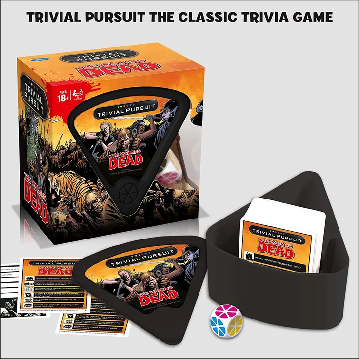 Walking Dead Trivial Pursuit Bite Size Board Game – Bild 6