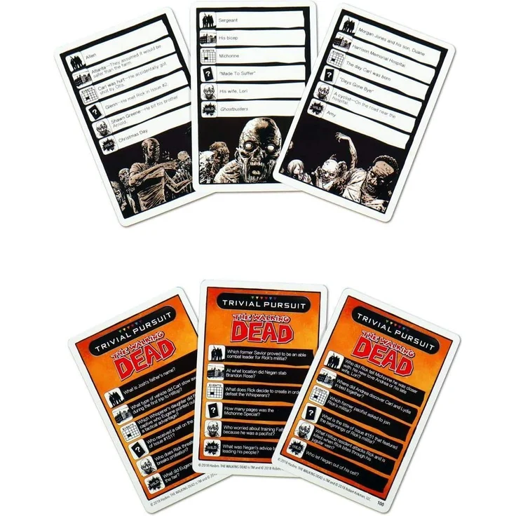 Walking Dead Trivial Pursuit Bite Size Board Game – Bild 3