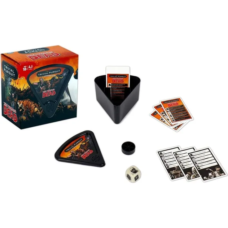 Walking Dead Trivial Pursuit Bite Size Board Game