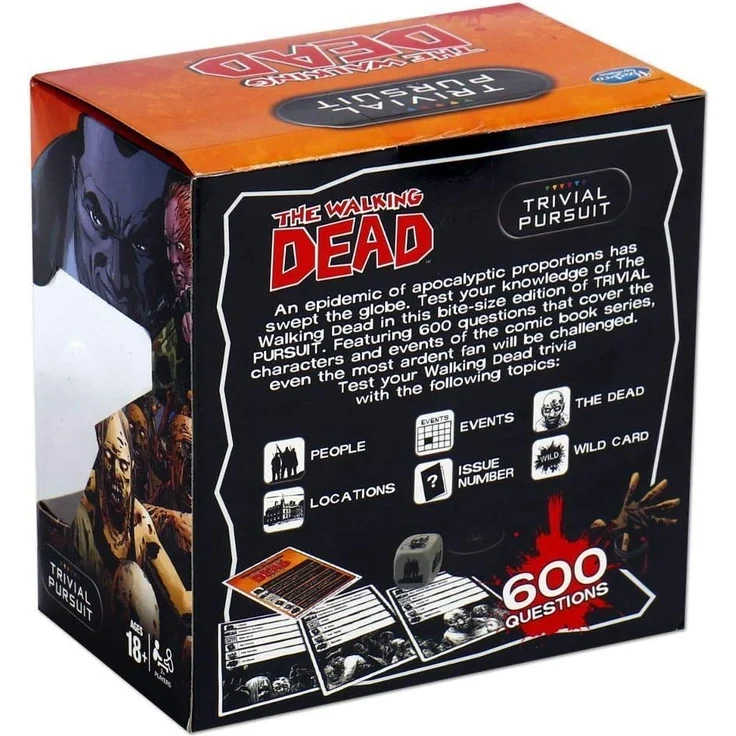 Walking Dead Trivial Pursuit Bite Size Board Game – Bild 2