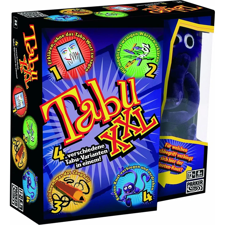 Hasbro 5010994181789 4199100 Tabu XXL, Party-Edition des beliebten Spieleklassikers, ab 12 Jahren geeignet – Bild 4
