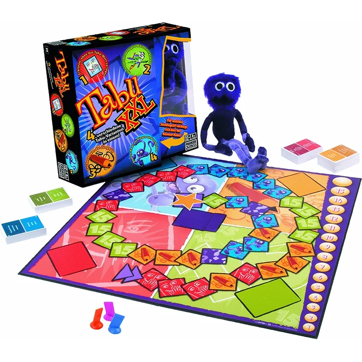 Hasbro 5010994181789 4199100 Tabu XXL, Party-Edition des beliebten Spieleklassikers, ab 12 Jahren geeignet – Bild 1