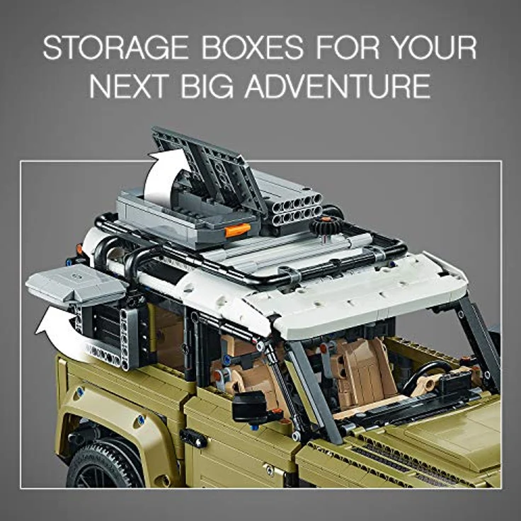 LEGO Technic 42110 'Land Rover Defender,' 2573 Teile, ab 11 Jahren, authentisches Modell – Bild 8