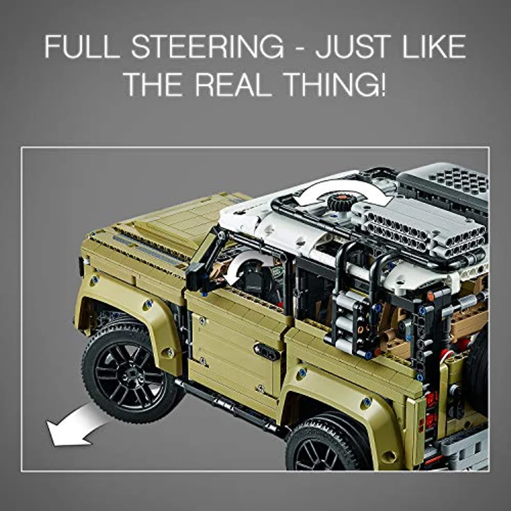 LEGO Technic 42110 'Land Rover Defender,' 2573 Teile, ab 11 Jahren, authentisches Modell – Bild 7