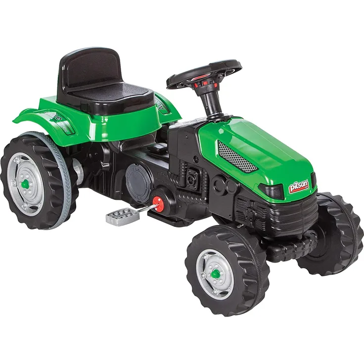 Pilsan Kindertraktor 07314 Active, Pedale, Sitz mehrfach verstellbar, ab 3 Jahre grün