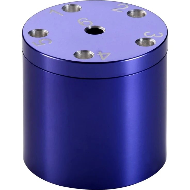 BestSaller 3005 'SUPER SIX' Aluminum, 36 Spielstäbchen & 2 Würfel, blau (1 Stück) – Bild 7