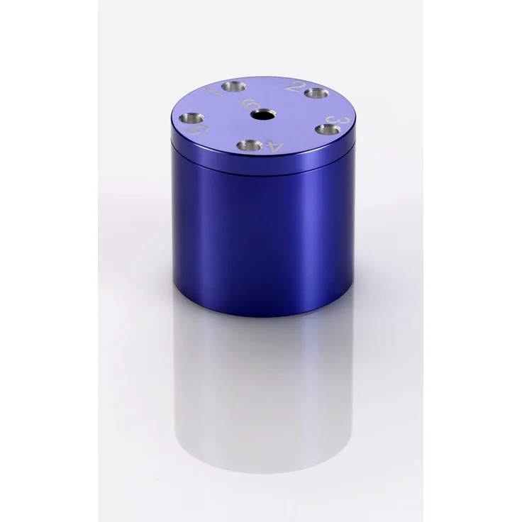 BestSaller 3005 'SUPER SIX' Aluminum, 36 Spielstäbchen & 2 Würfel, blau (1 Stück) – Bild 6