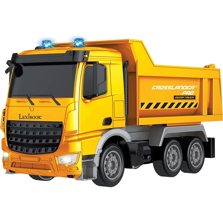 Lexibook RCP10 Crosslander pro RC Dump Truck-Ferngesteuerter Kipplaster, Lichteffekte, Kipper – Bild 3