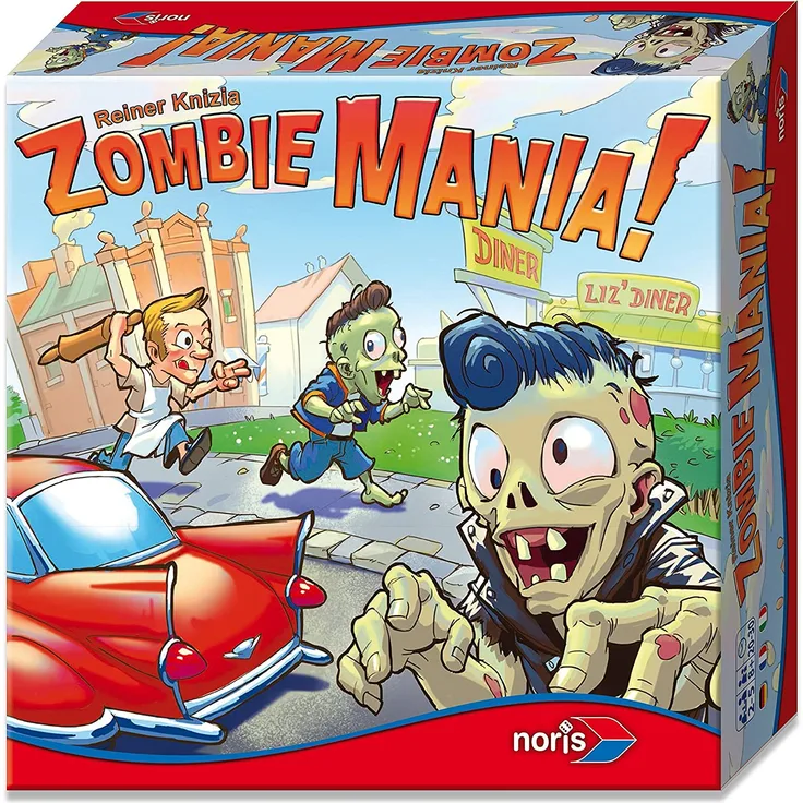noris 606101411 - Zombie Mania, Würfelspiel