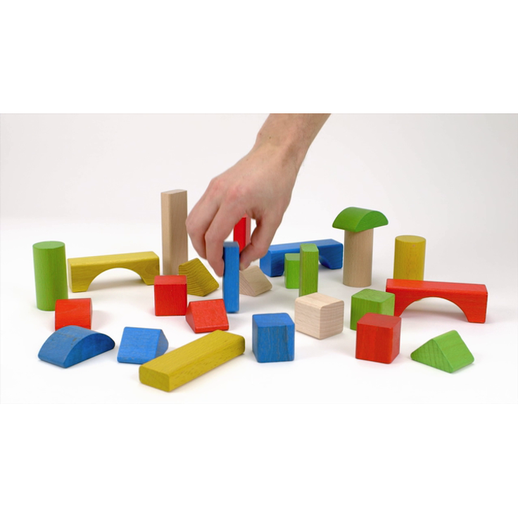 BRIO Bunte Holzbaustei Buildi Alter: 12m+ – Bild 5
