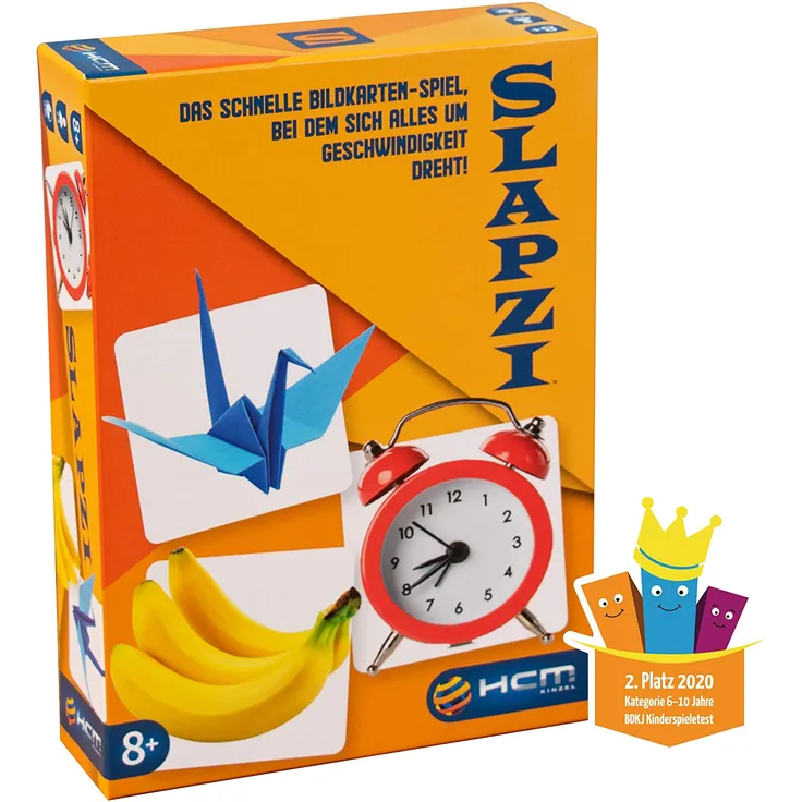 Slapzi Denkspiel Geschicklichkeitsspiel Schnelligkeit & Aufmerksamkeit zählt HCM Kinzel 55142