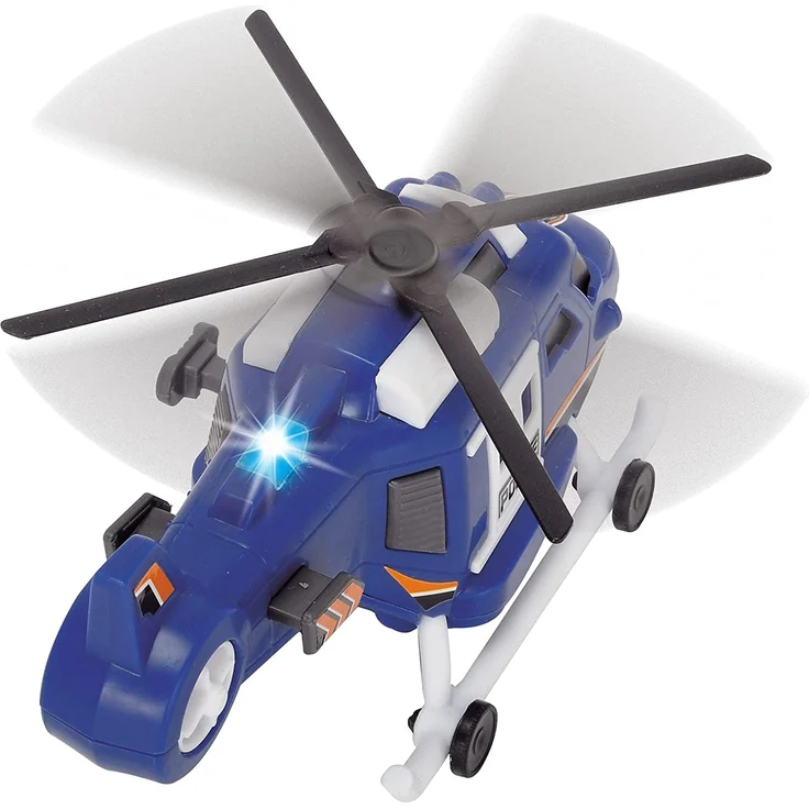 Simba 4006333036651 Dickie Action Series Helikopter 18 cm, Licht und Sound, die Flügel bewegen, Mehrfarbig – Bild 5