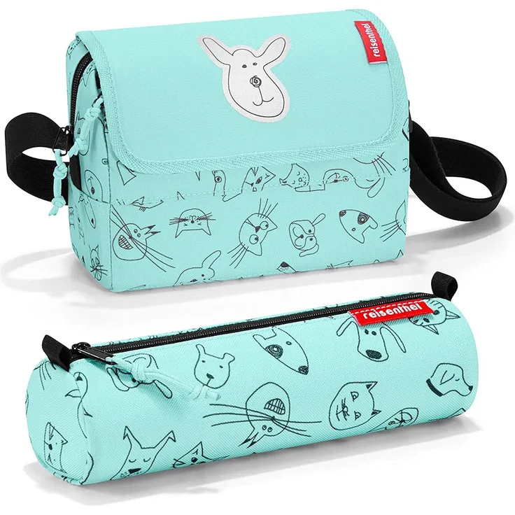 Reisenthel Surprise cats and dogs Kinder-Tasche mit Federmappe