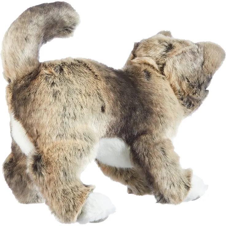 Steiff 099335 - Kitty Katze stehend, 25 cm, grau/beige – Bild 2