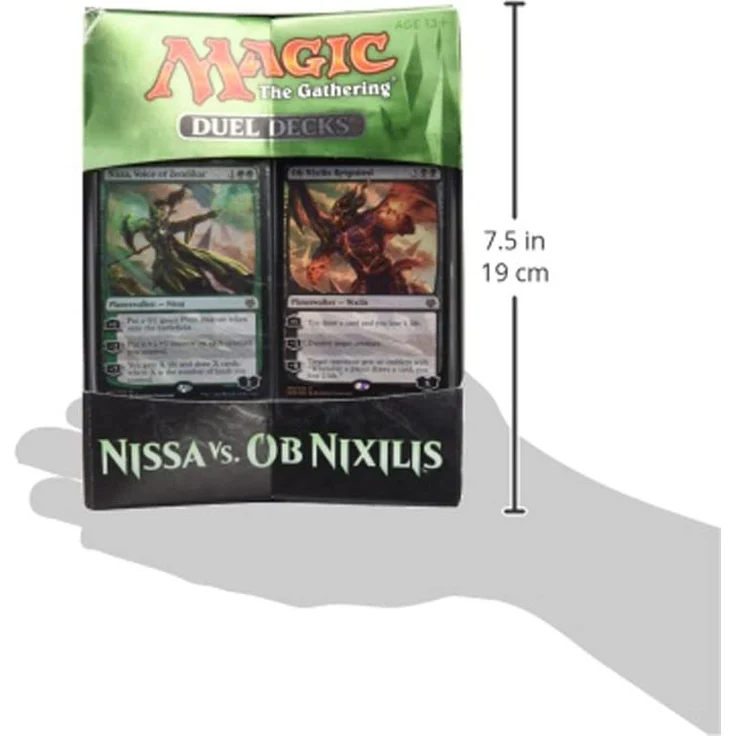 Magic The Gathering 14443 Nissa VS OB Nixilis Doppeldeck-Spielkarten – Bild 2