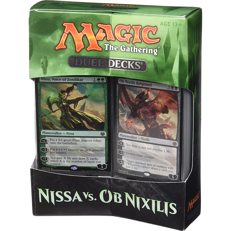 Magic The Gathering 14443 Nissa VS OB Nixilis Doppeldeck-Spielkarten – Bild 1