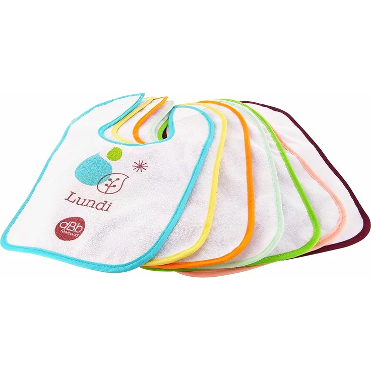 dBb Remond Lätzchen für 7 Tage, Unisex