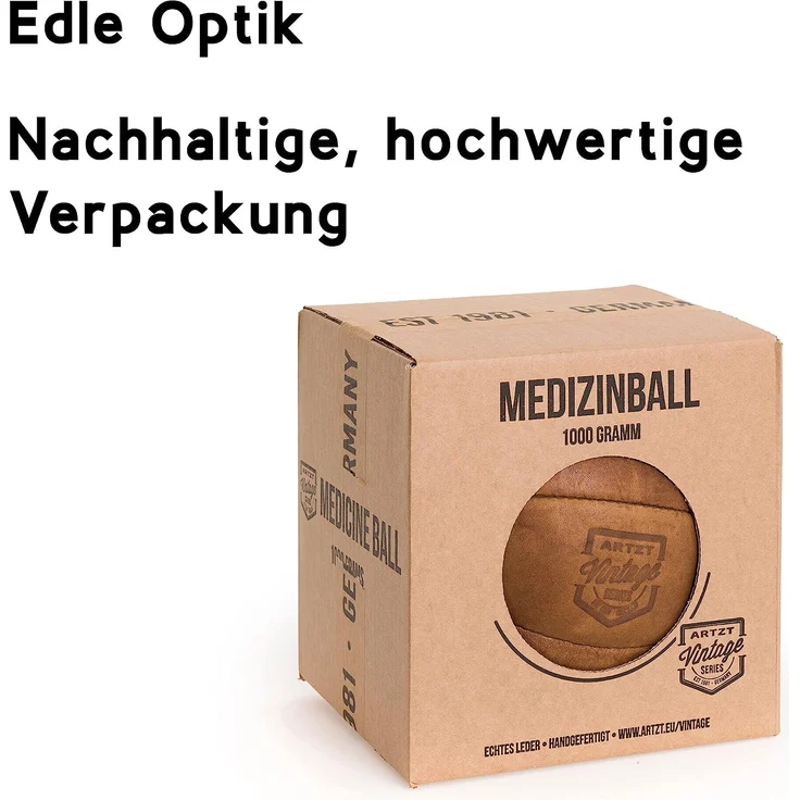 Artzt Vintage Series Medizinball 5000g – Bild 5